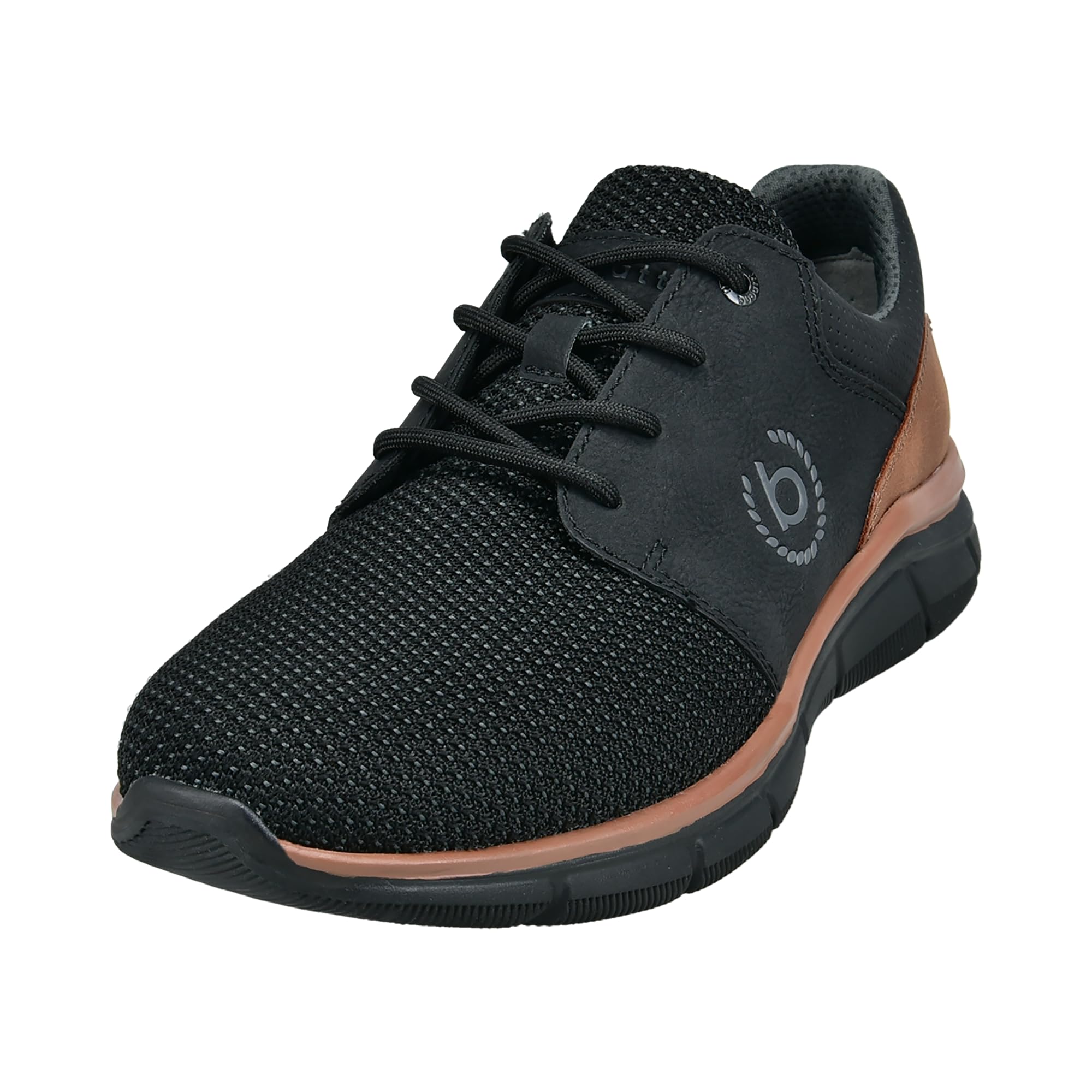 bugatti Man Men's Low-Top Trainers, Interchangeable Footbed, Black 1000, 6 UK