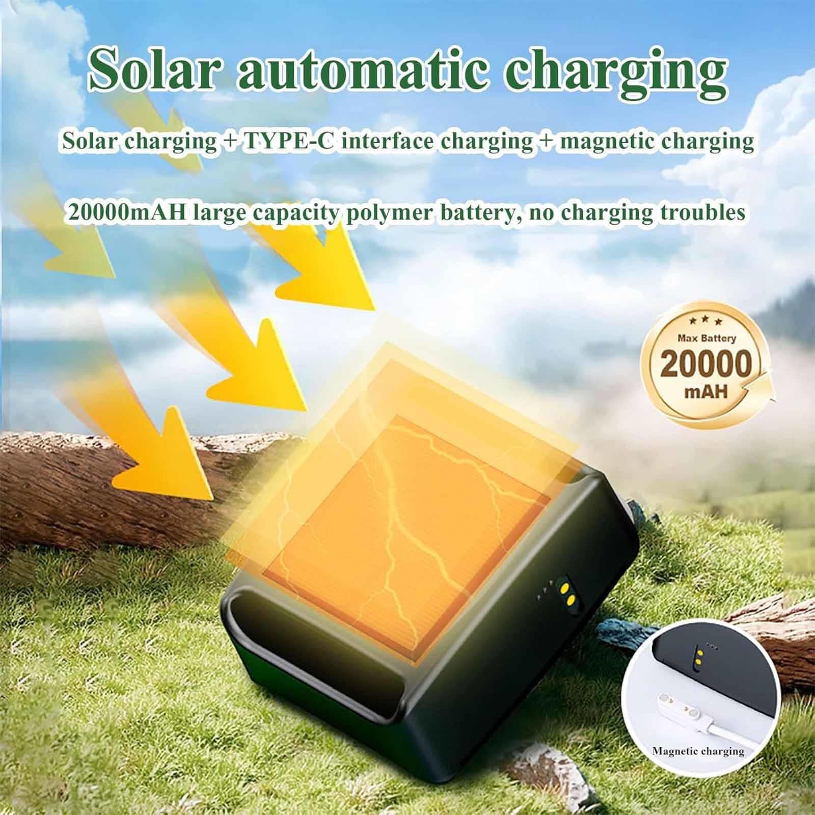 Rastreador solar GPS para ganado, seguimiento en tiempo real y reproducción histórica, batería de gran duración, dispositivo antipérdida para ganado, caballos, cabras