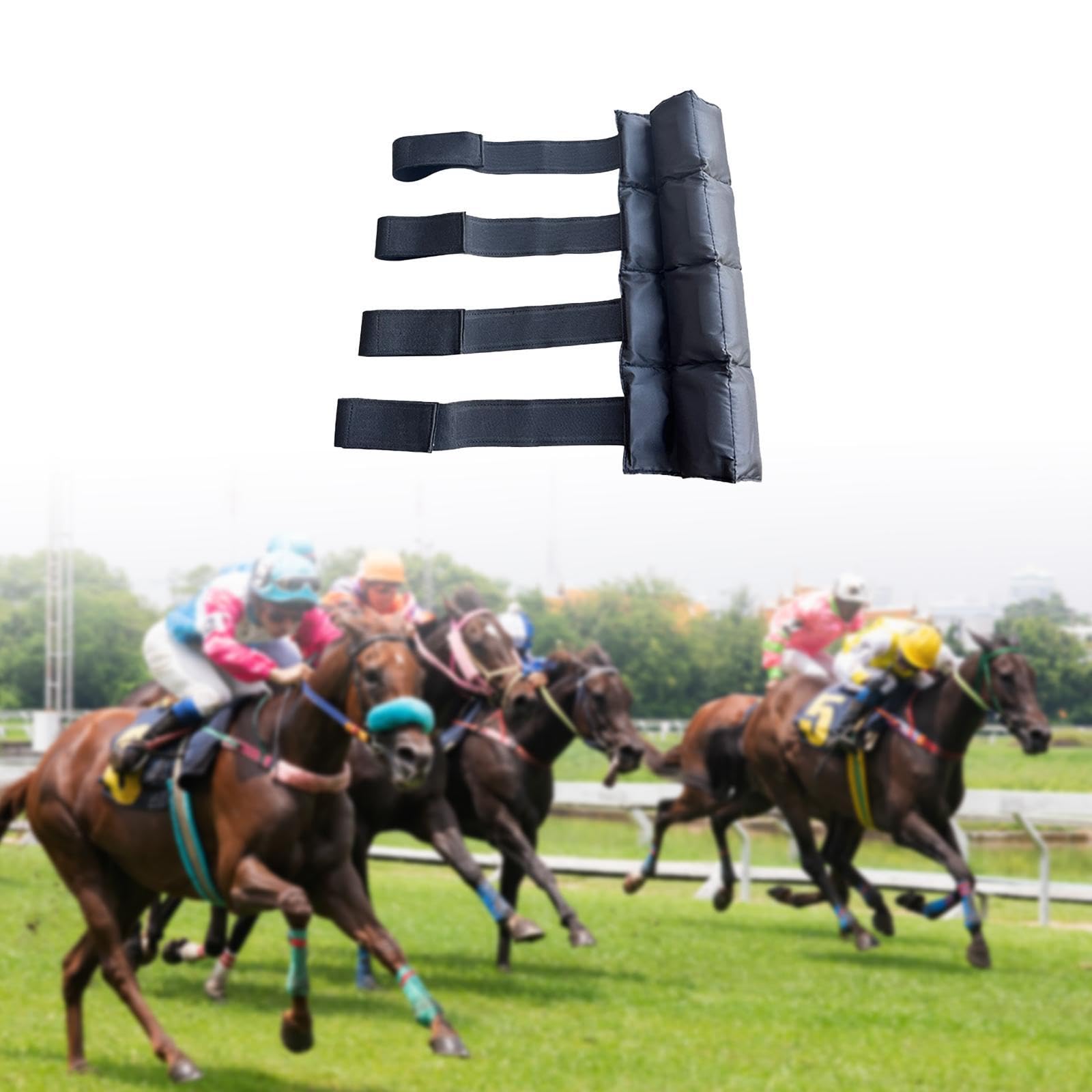 Fenteer Kit de Enfriamiento para Caballos, Vendajes para, Accesorio Ecuestre Ajustable