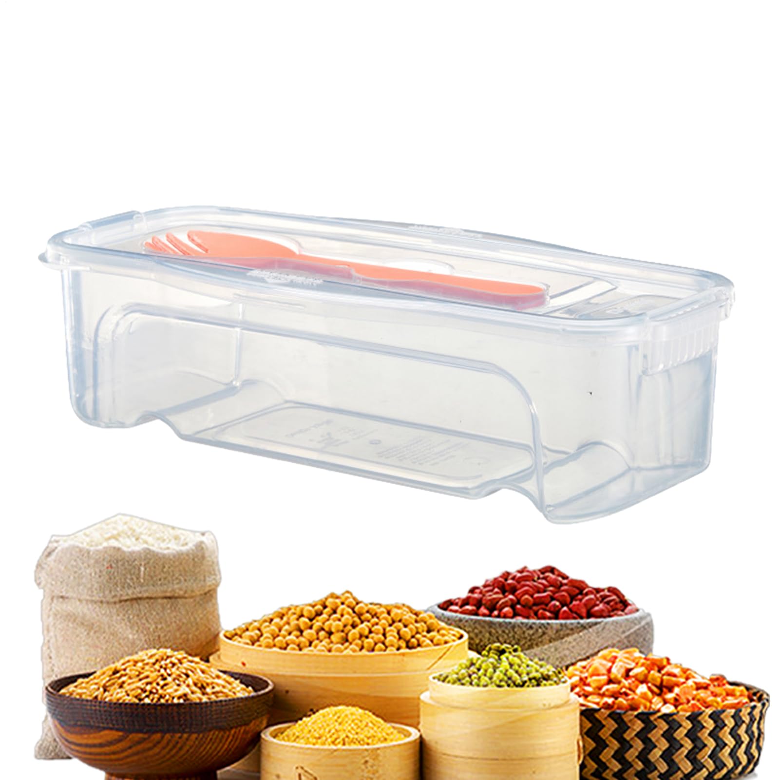 Pasta Scatola Di Cottura - Cuocipasta per Microonde con Colino - con Coperchio E Forchetta,può Essere Utilizzato Anche Come Contenitore,Adatto per Conservare Frutta E Pasta,per Dormitorio,ufficio