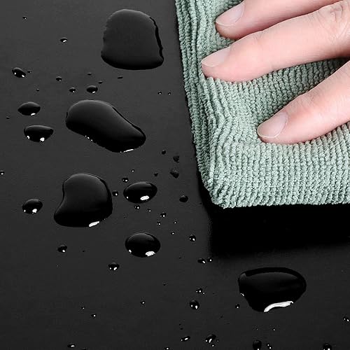 Miniatura 9 de Topeakmart Mesa consola con estante de almacenamiento y 3 cajones, mesa de sofá de 2 niveles para entradapasillosala de estar, material de madera,