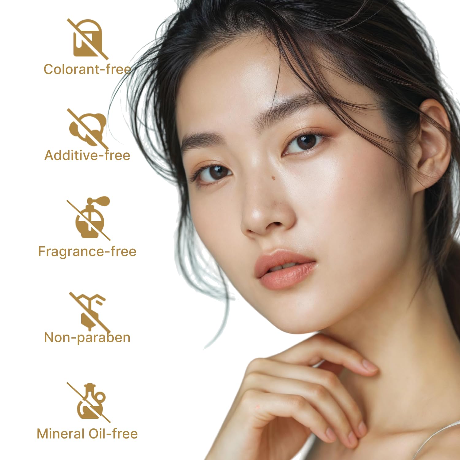 White Label Premium Placenta Gold Essence 10ml – Japanese Anti-Aging Serum with Placenta, Hyaluronic Acid & Collagen – Hydrating Care for Dry, Dull or Sagging Skin