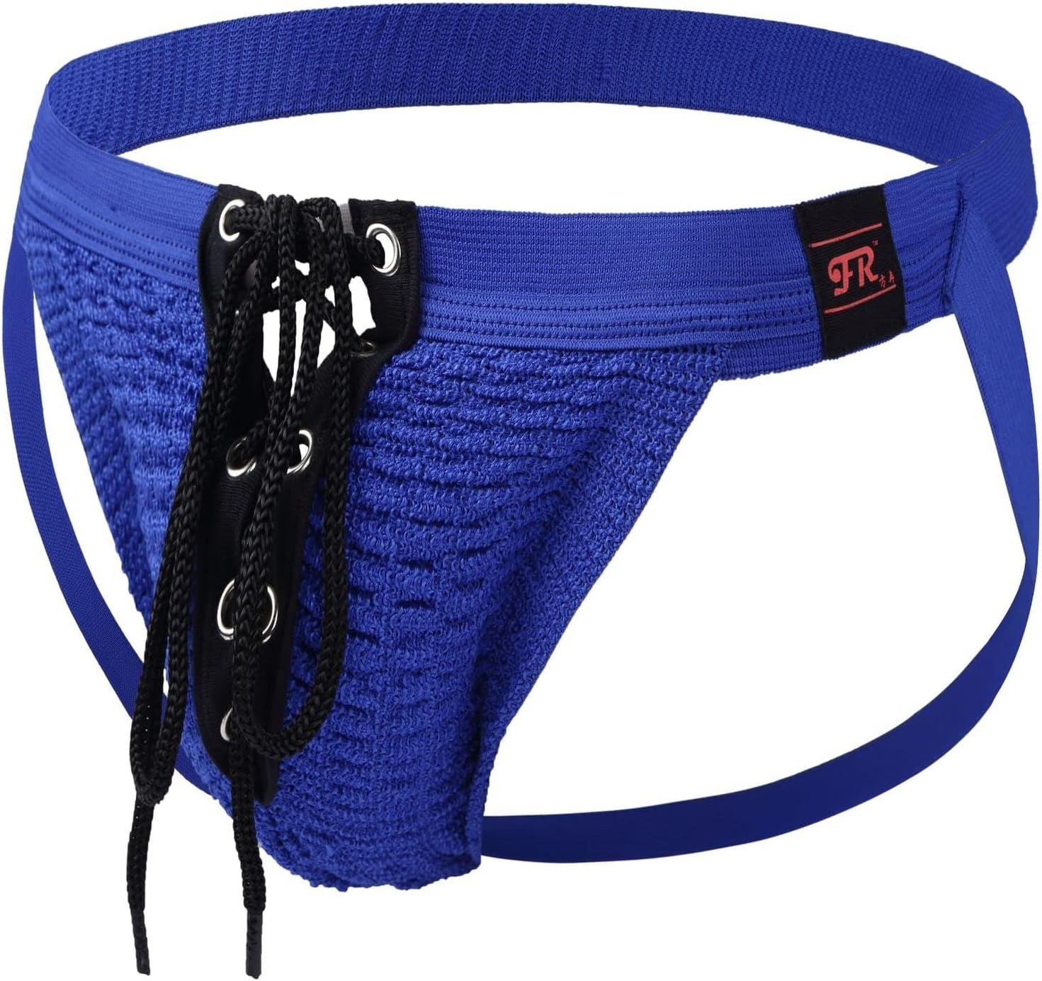 BaronHong Men's Jockstraps Breathable Athletic Supporters Sports Underwear with Adjustable Drawstring