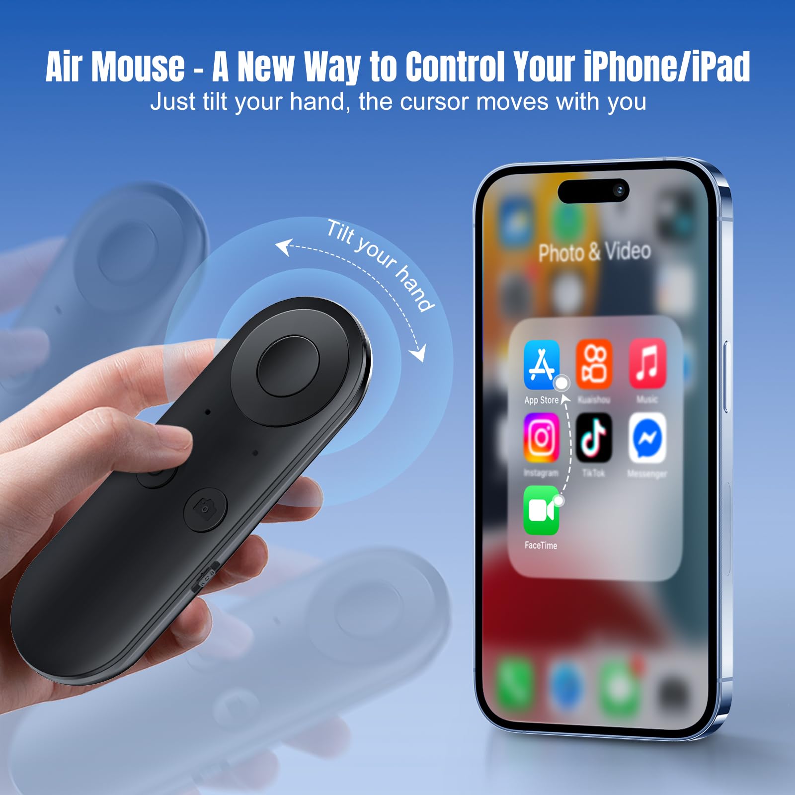 Air Mouse M8 Bluetooth Afstandsbediening