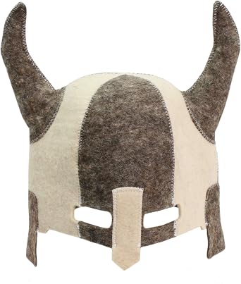 قبعة PetriStor Wool Sauna Knight for Man Natural Felt 100٪ Natural Viking Knight صنع في أوكرانيا