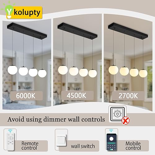 Miniatura 22 de Escalera LED de 10 luces LED moderna con globo de cristal, lámpara colgante grande para techos altos, accesorios de iluminación de entrada, villas y