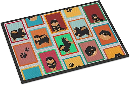 Vista 72 de Caroline's Treasures MLM1087MAT - Felpudo de perro de montaña bernés de 18 x 27 pulgadas, para interiores y exteriores, para entrada, Bernese