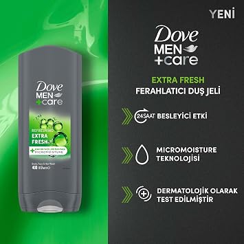 Dove Men Care Extra Fresh Duş Jeli 400 Mililitre