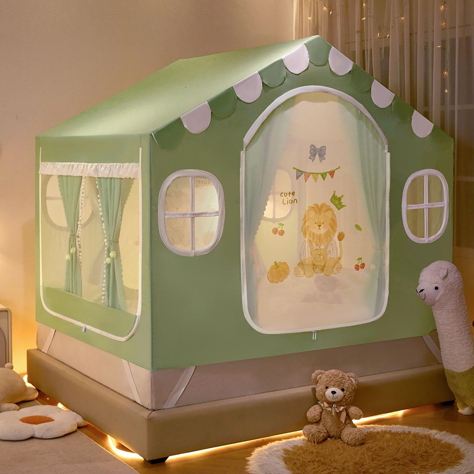 Décoration chambre pour fille idée cadeau anniversaire lit 120x190