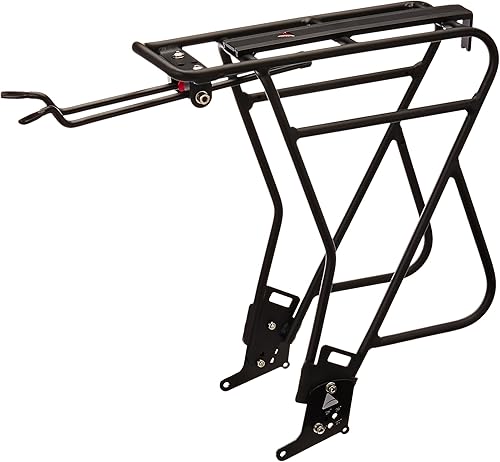 Axiom Mk 3 Alu Journey Uni-Fit - Soporte trasero para ciclo, color negro