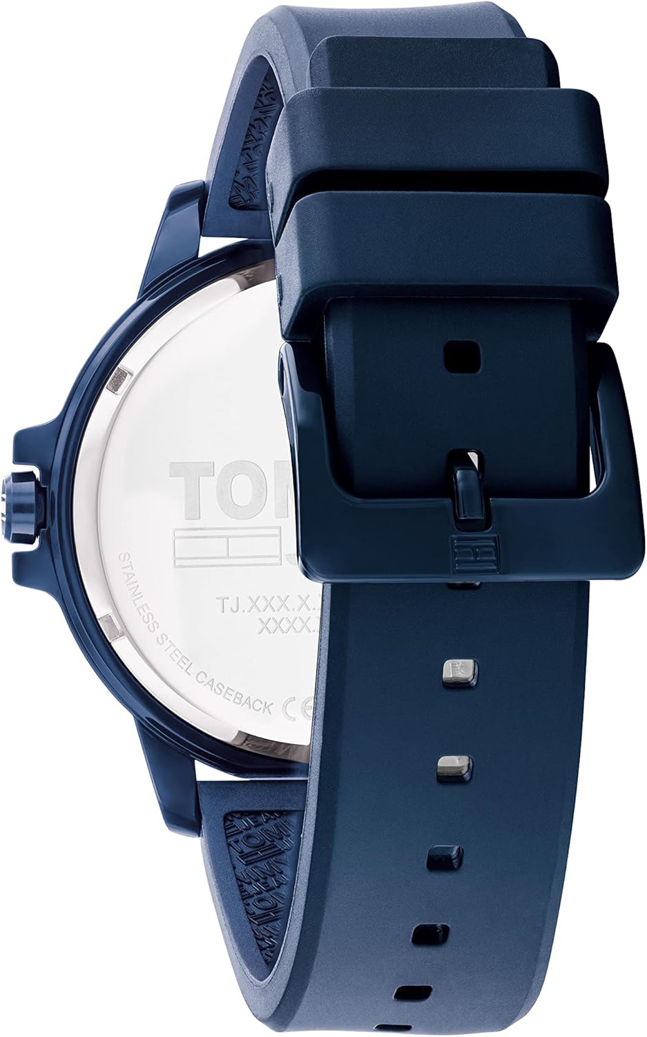 Tommy Hilfiger Jeans Orologio Analogico al Quarzo da Uomo con Cinturino in Silicone Blu - 1792034 Tommy Hilfiger Jeans Orologio Analogico al Quarzo da Uomo con Cinturino in Silicone Blu - 1792034