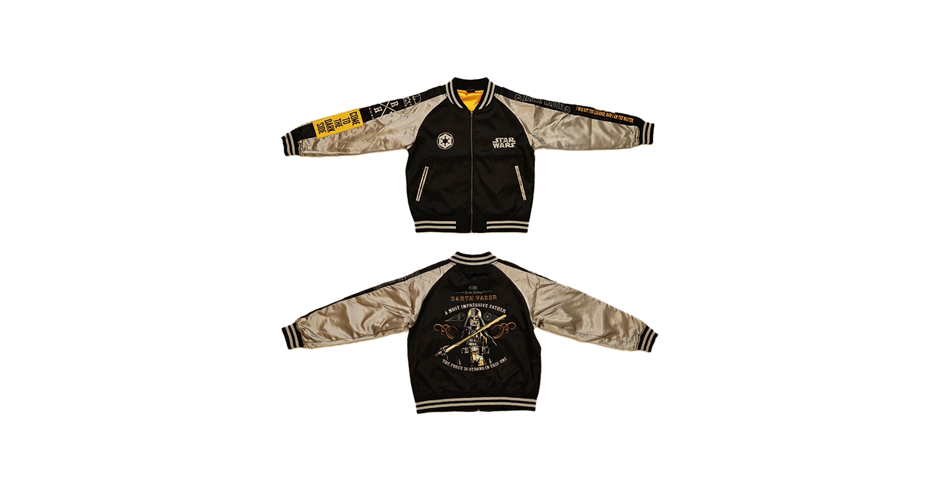STAR WARS ダースベイダー　「ゴールドストロング」 スカジャン　新品 公式] STARWARS ダース・ベイダー ゴールドストロング