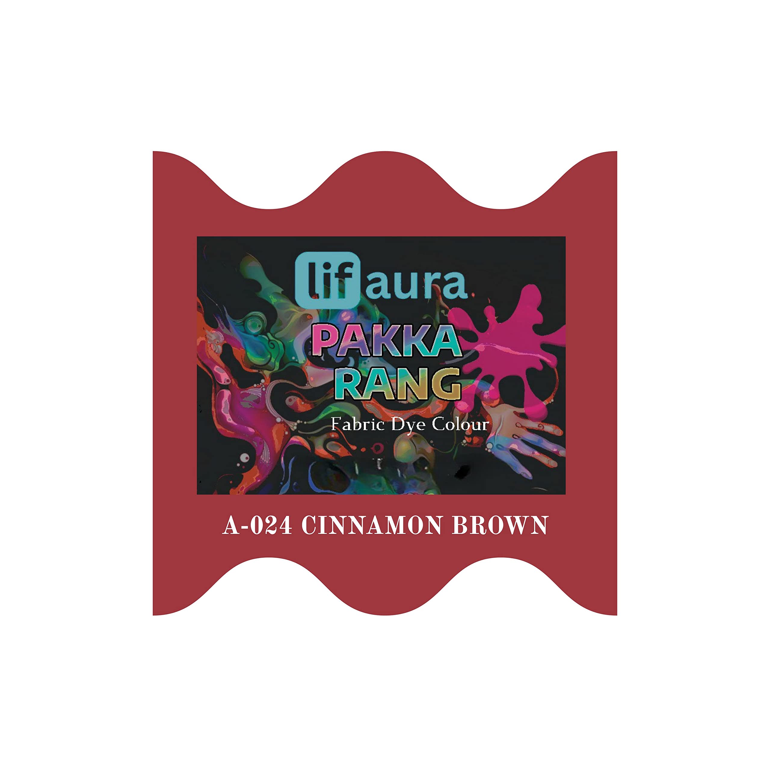 Prokart Lifaura Pakka Rang Fabric Dye Colour Natural dye for Fabric Pack of 5 Sachets ShadeA-24 :Cinnamon Brown(Same Color) (5g Each 25g Pack), Prokart Lifaura Pakka Rang-picture-15