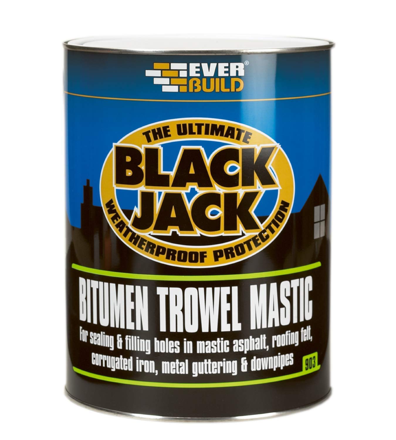 903 Bitumen Trowel Mastic 1L