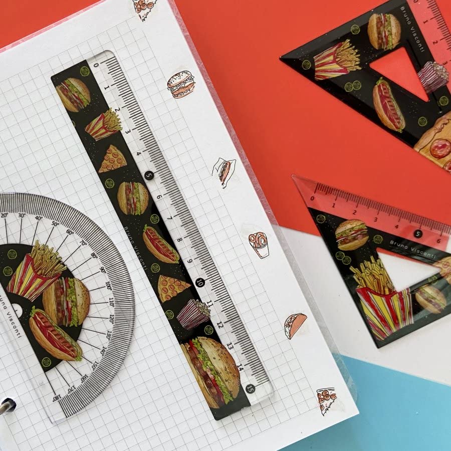 Bruno Visconti HappyGraphix - Juego de geometría (hamburguesa)