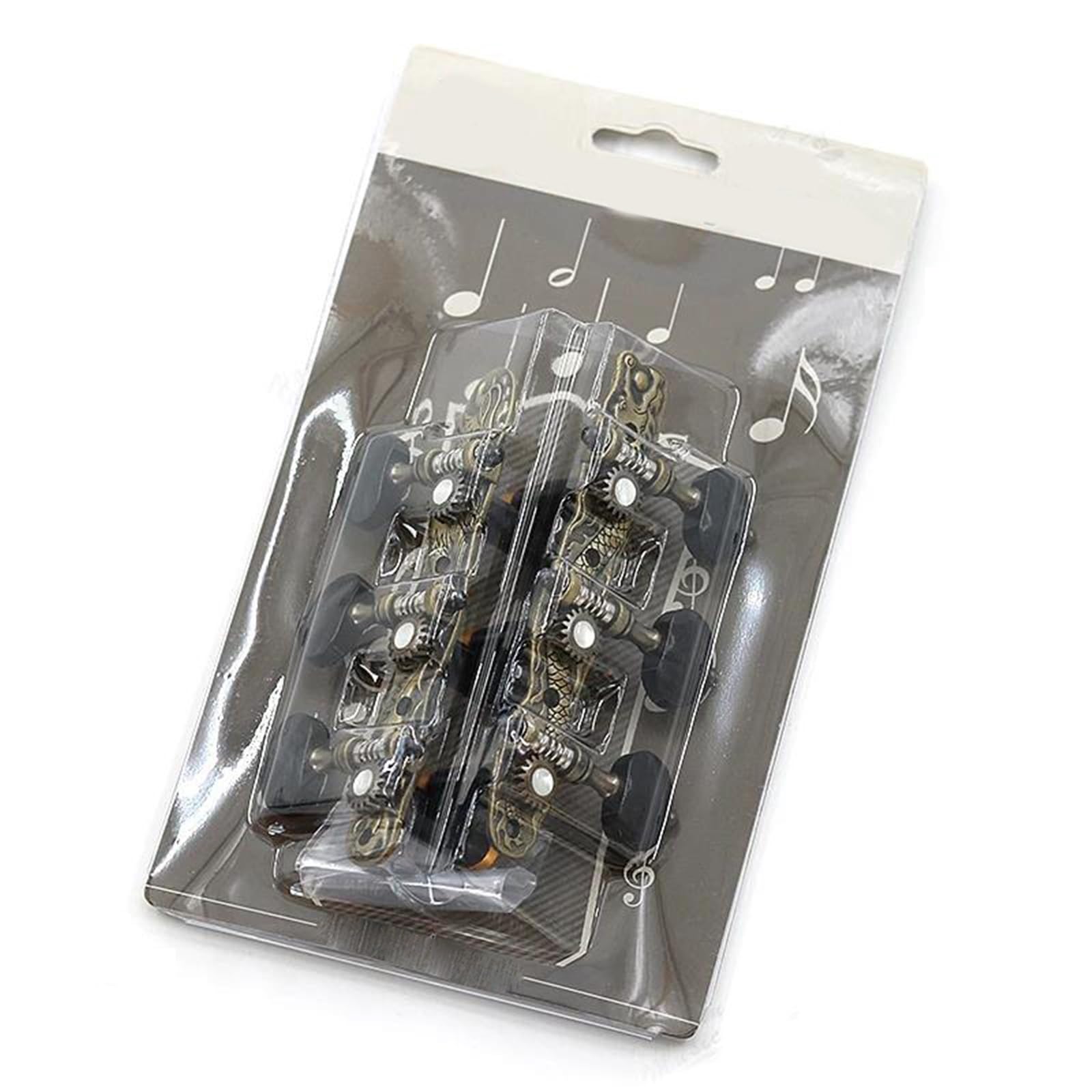 Tunery Metalowe 3L3R Do Gitar Klasycznych Akcesoria Gitary
