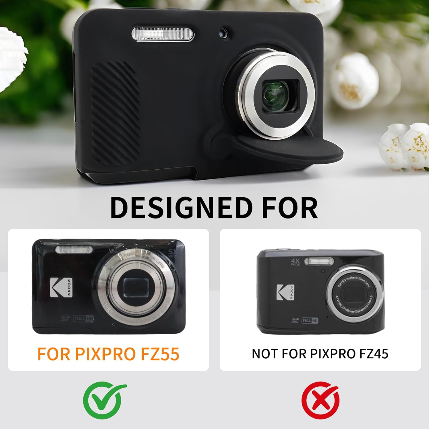 Preisvergleich für For KODAK PIXPRO FZ45/FZ55 Digital Camera Cover w