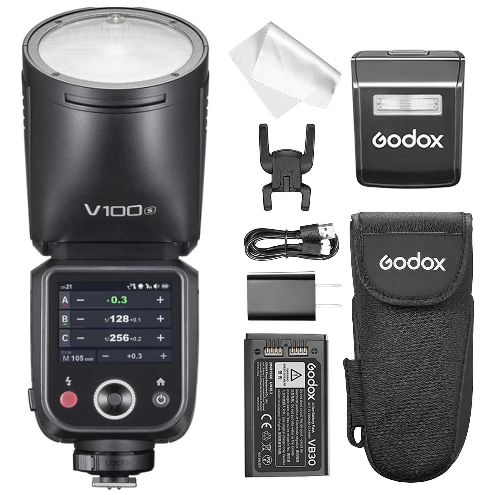 Amazon | 【Godox正規代理店＆日本語説明書】Godox V100S V100-S 100Ws