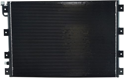 Vista 110 de TRQ Condensador de aire acondicionado A/C compatible con Chrysler Town & Country 2008-2016, Dodge Grand Caravan 2008-2019, Ram C/V 2012-2015