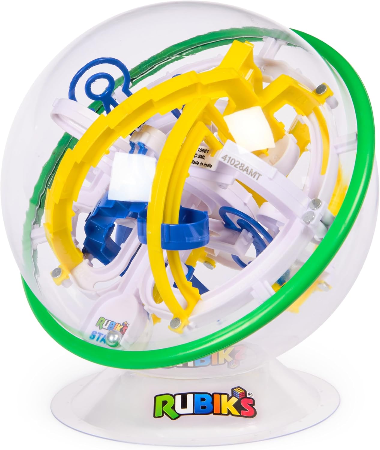 Rubik’s Cube, Rubik’s Tracks 70 3D Gravity Maze & 3D Puzzle Game with 70 Obstacles, Challenging Problem-Solving Brain Teaser, Fidget Toy, Sensory Puzzle for Adults, Teens, Kids, for Ages 8 & Up