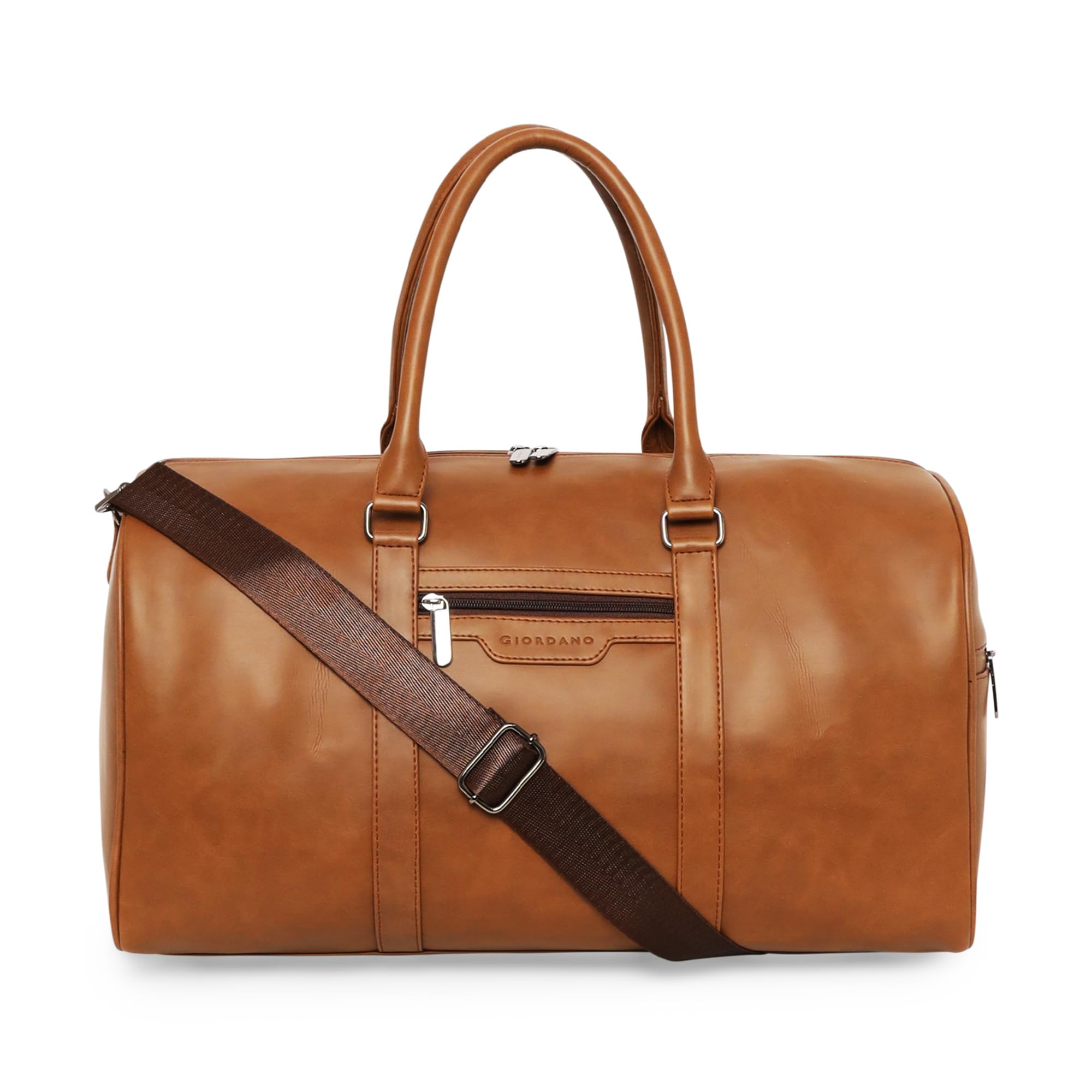 Duffle Bag for Travel | Compact,Stylish and Comfortable for Travelling | Suitable for Men's and Women's| Cabin Luggage Bag, Tan-image-45