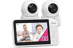 VTech VM924-2 Split Screen Baby Monitor with 2 Cameras