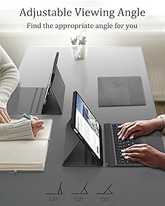 Keyboard Case for iPad 9th Generation 2021 10.2 Inch, Detachable Wireless Rechargeable Keyboard for iPad 8th/7th Gen, Slim Folio Stand Cover with Pencil Holder for iPad Pro 10.5" / iPad Air 3rd Gen