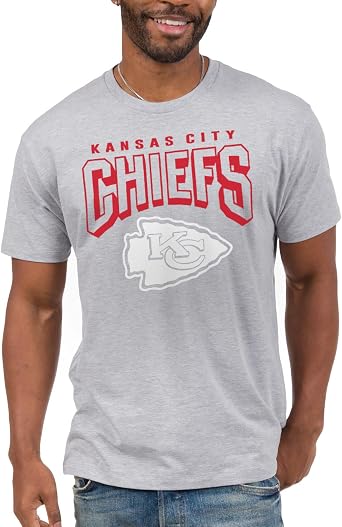 Junk Food Clothing x NFL - Bold Logo - Short Sleeve Fan Shirt for Men and Women - Officially Licensed NFL Apparel