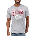Junk Food Clothing x NFL - Kansas City Chiefs - Bold Logo - Unisex Adult Short Sleeve Fan T-Shirt for Men and Women - Size 3X-Large