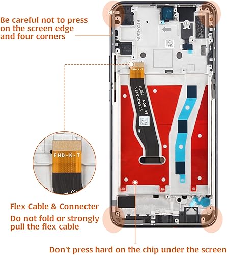 Miniatura 6 de A-MIND Para Huawei Y9sP Smart Pro 2019 Reemplazo de pantalla STK-L21 STK-LX3 STK-L22 Pantalla LCD Touch Digitalizador Kit de reparación de montaje
