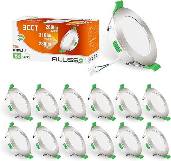 ALUSSO LED Recessed Spotlight Ultra Flat 4W