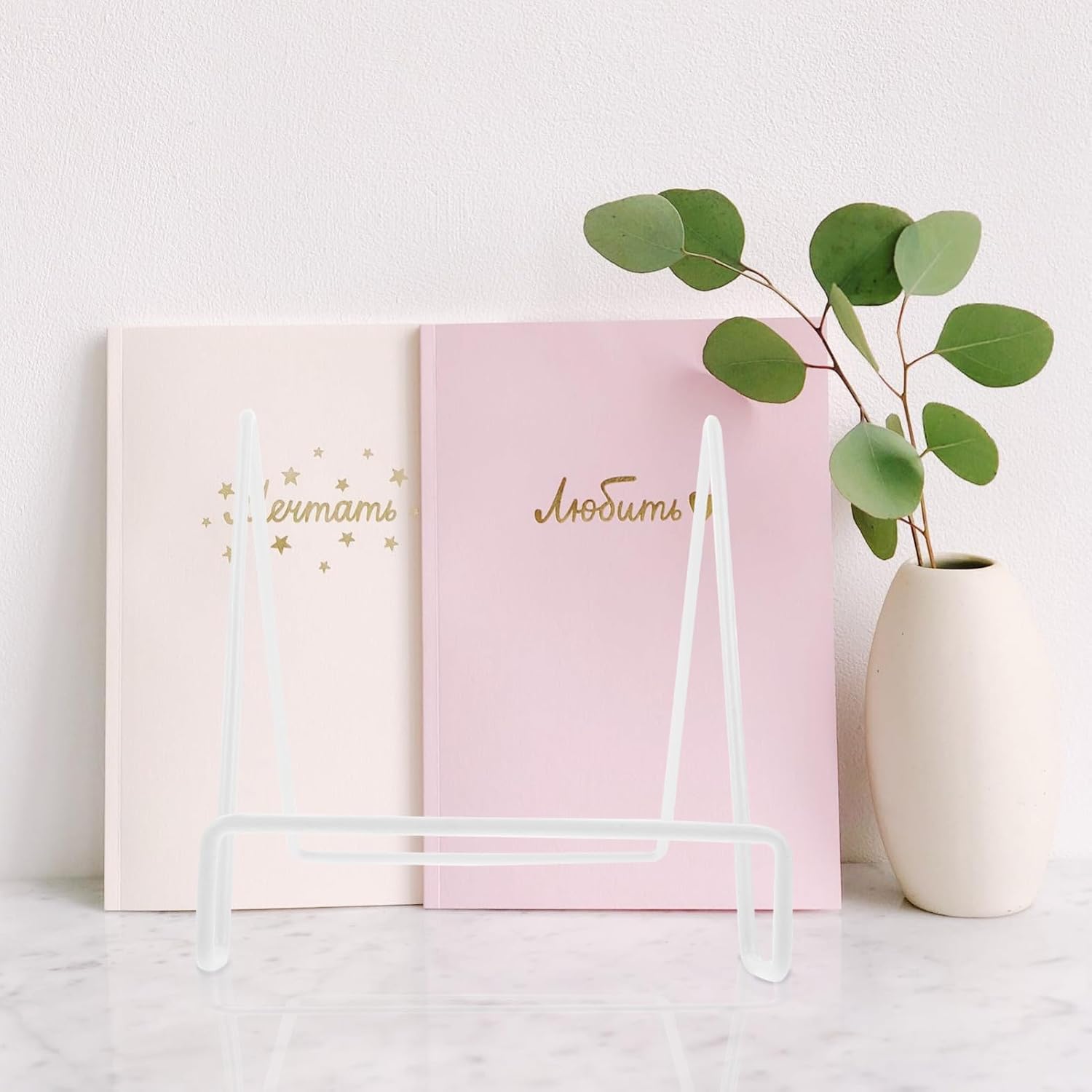 2pcs Multifunctional Photo Holders Decorative Photo Stands for Desktop Frame Holder Simple Structure for