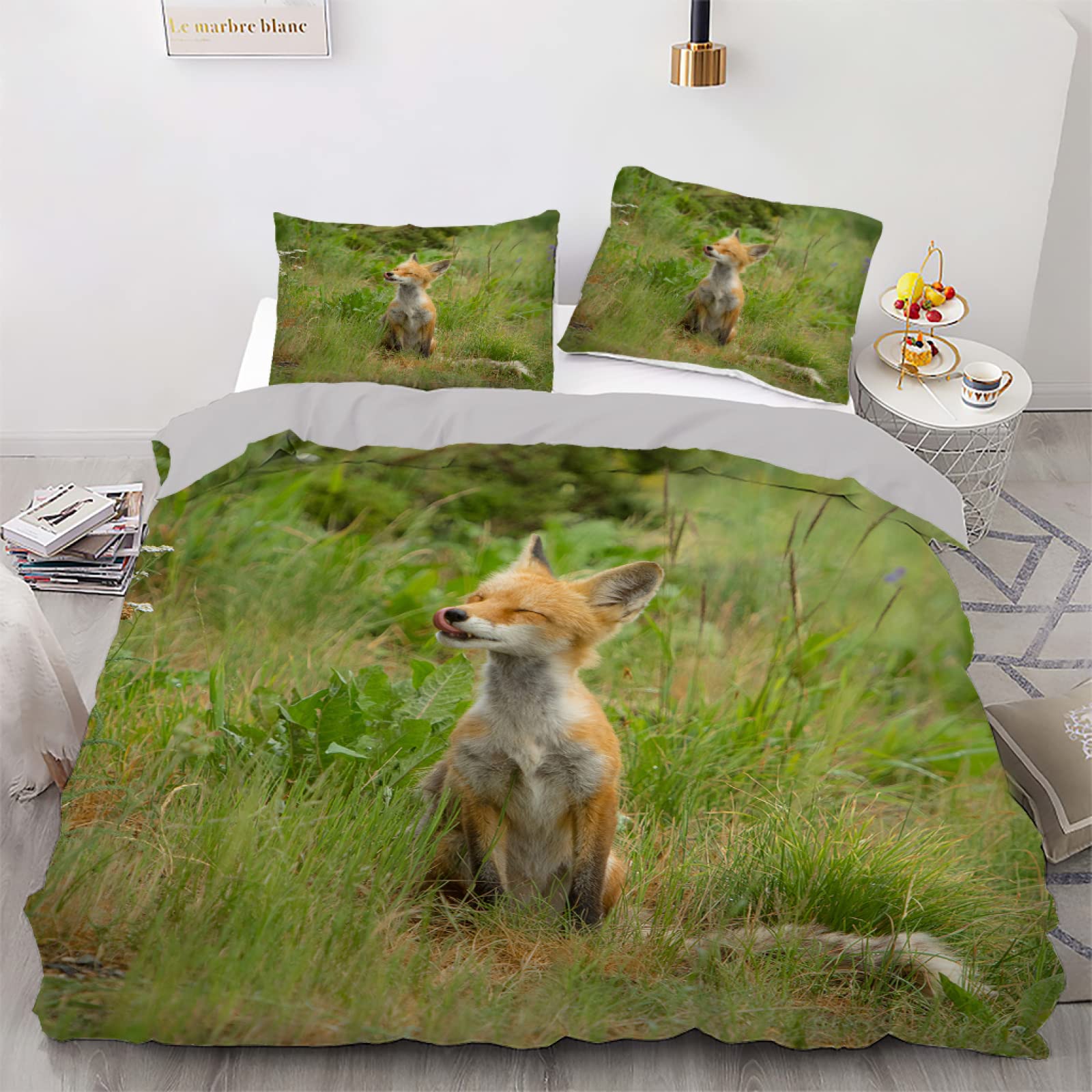 Housse de couette 160x200 marron doux pour réchauffer l'ambiance de la chambre