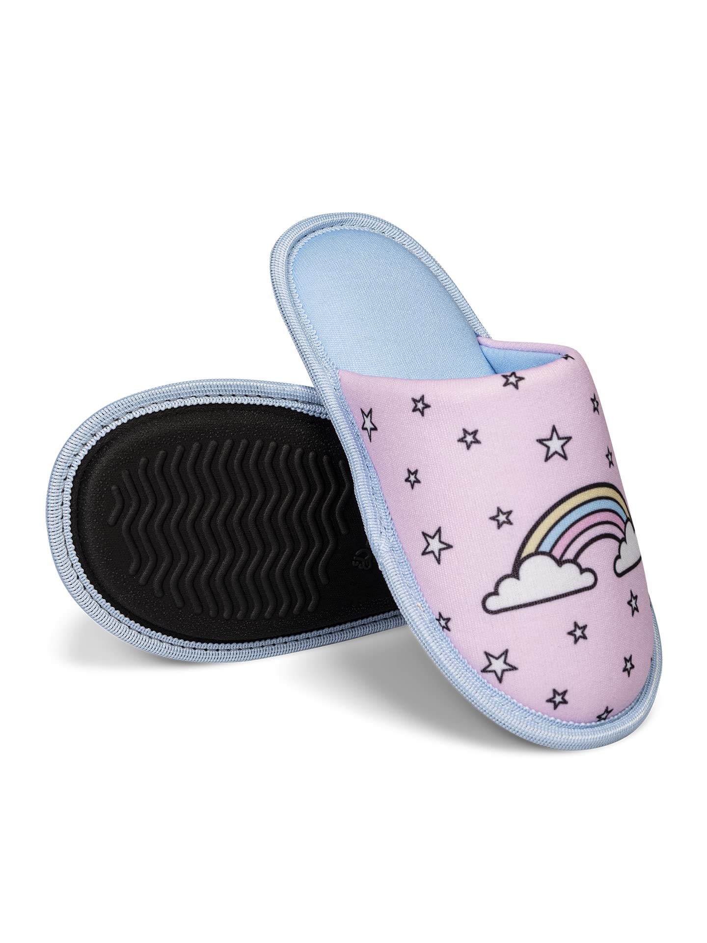 Dedoles Pantofole Donna Uomo & Bambini Ciabatte Memory Foam con tanti Design Unicorno Gatti Caffè Musica Regalo