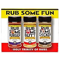 Vista 1 de Rub Some Fun - Paquete de regalo de condimento para barbacoa de campeonato