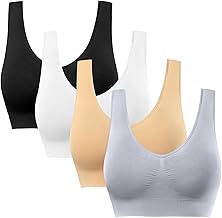 BESTENA Comfort Bra, Seamless Removable Pads Sleep Bras, Yoga Bra, Sports Bras for Women