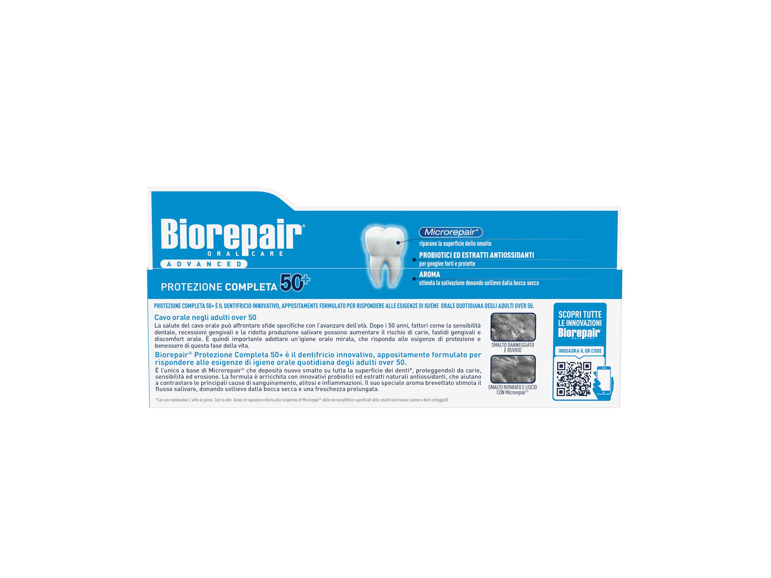 Biorepair Prot Complete Zahnpasta 50+, 75 ml, 12 Packungen