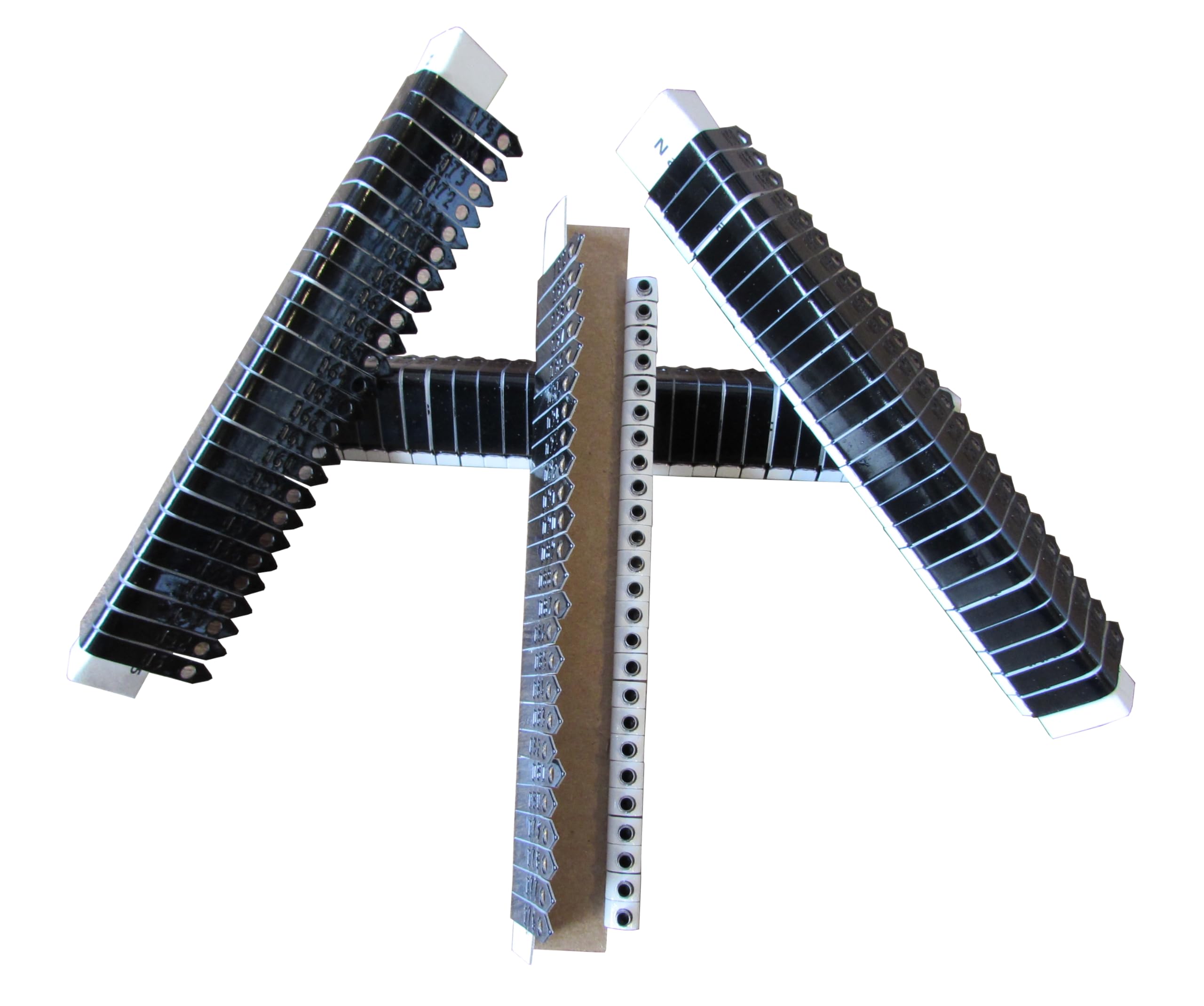 Customized Chicken Zip Wing Bands (500, Black)