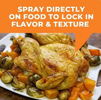 Original No-Stick Cooking Spray 100% Natural Canola Oil (2 pack - 12oz each can)