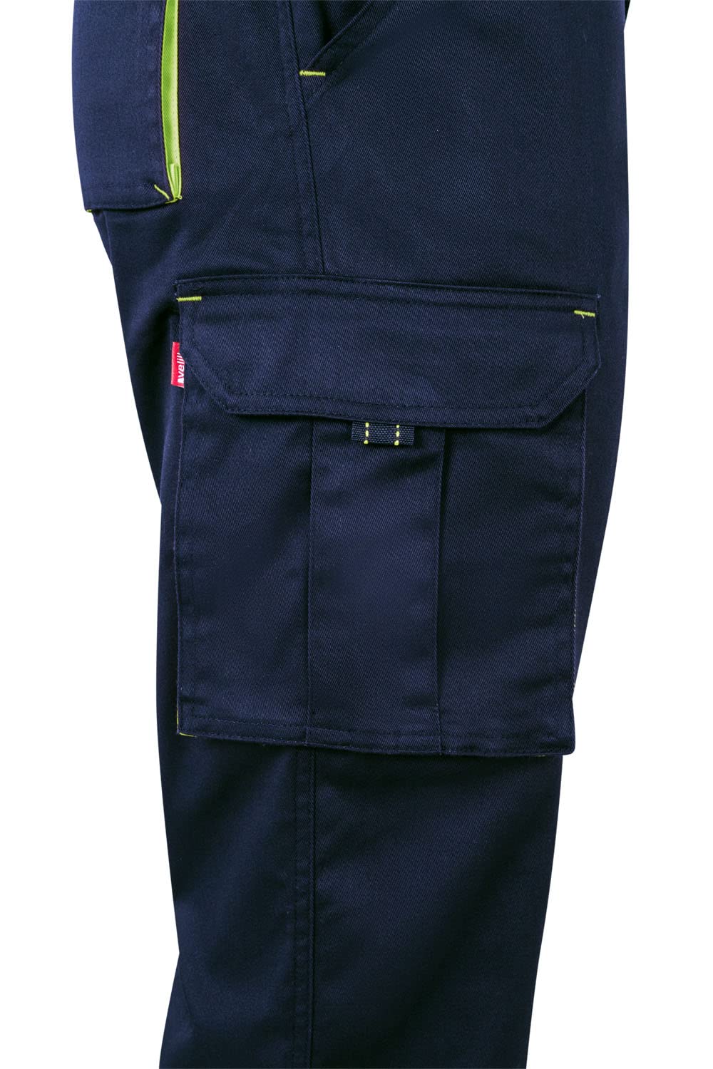 AC-QUITO | PANTALONE ALTA VISIBILITÀ GIALLO/BLU NAVY | COFRA