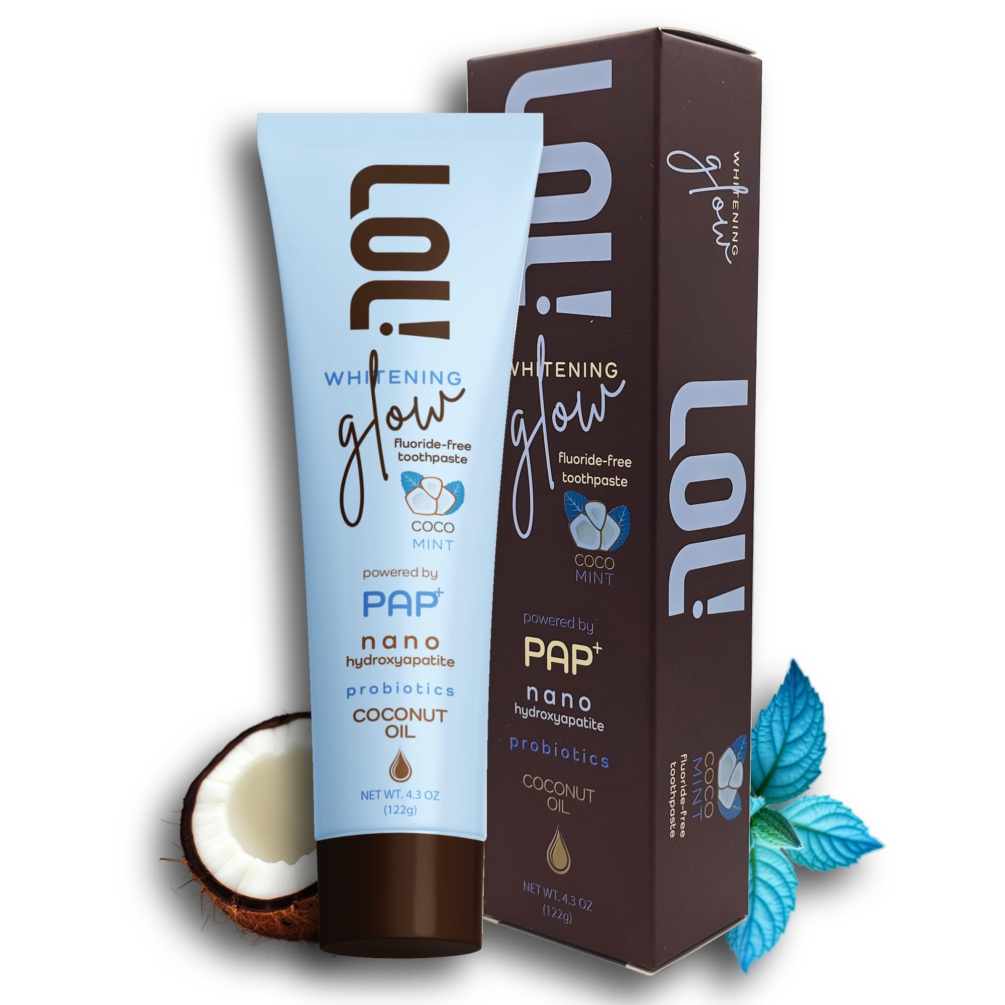Amazon.com: LOL Whitening Toothpaste Sensitive Teeth – Fluoride