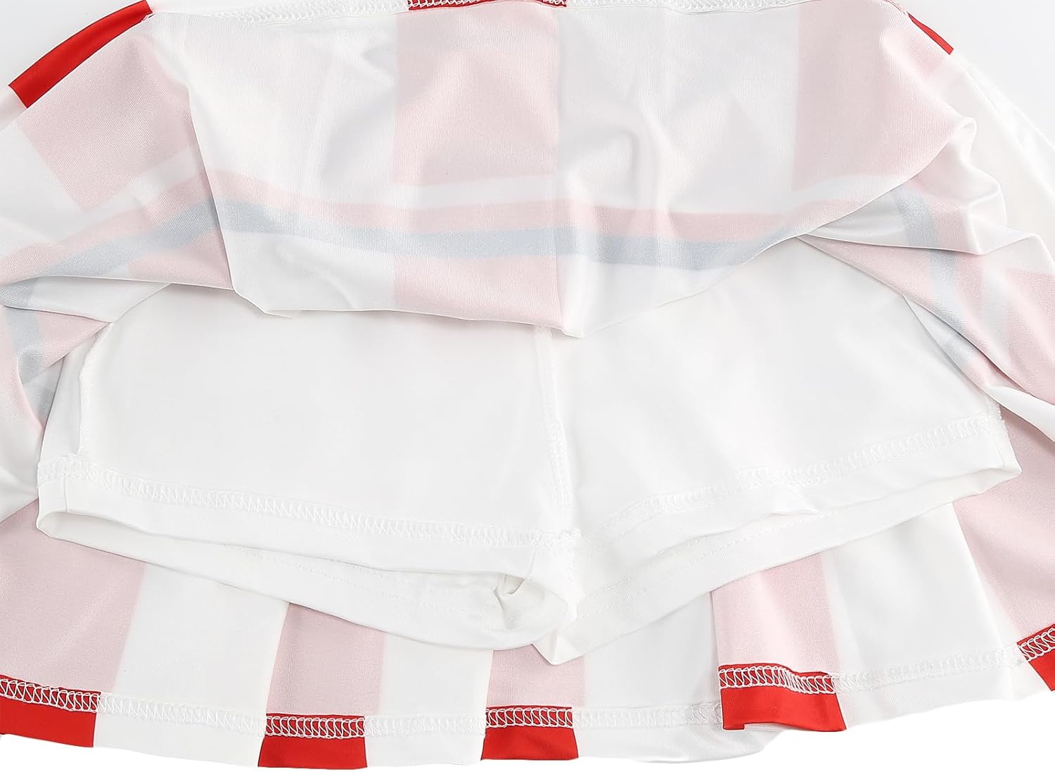 yolsun Cheerleader Outfit for Girls,Cheerleader Costume for Girls Cheer Up Halloween Cosplay Party Gifts - Image 3