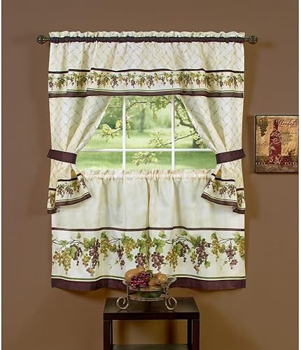 Miniatura 4 de Achim Home Furnishings Toscana - Conjunto de cabaña impresa - 57x36