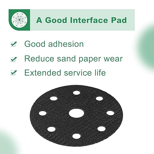 Miniatura 5 de 203344 Granat - Almohadilla de protección de red para lijadora Festool de 5 pulgadas, almohadilla de gancho y bucle de 4.921 in, almohadilla de