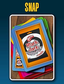 SMART CARDS Sweets, 7 games in 1, Pairs, Snap, Trumps, Rummy, Memory Quiz, Learn Facts, Travel Game, Gift, Stocking Filler, Age 5+, 1-8 Players