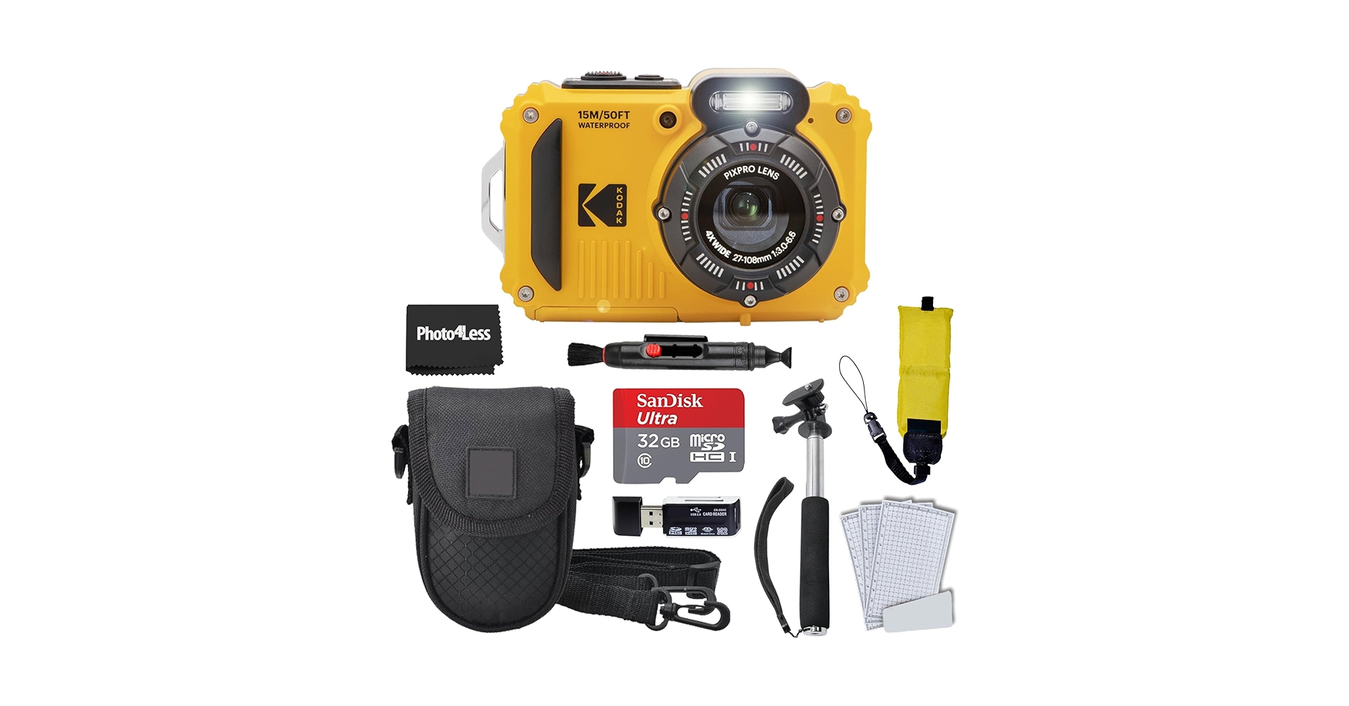 Amazon.com : Kodak PIXPRO WPZ2 Rugged Waterproof Shockproof