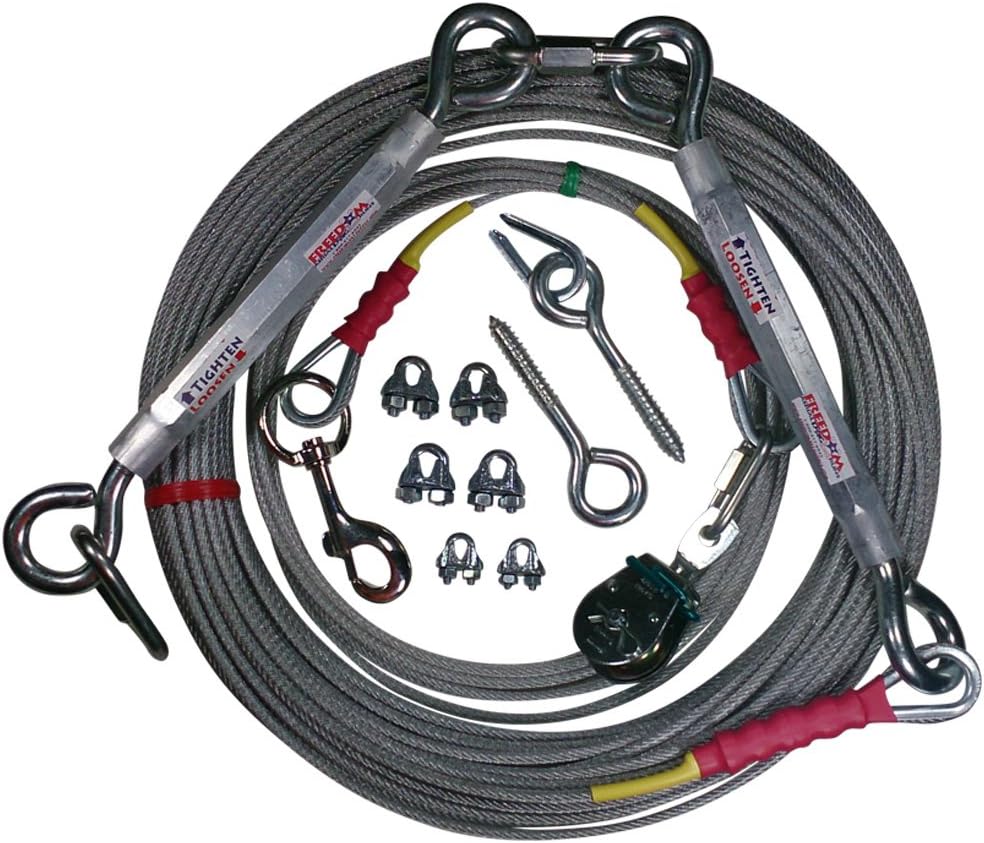 200 ft dog run cable