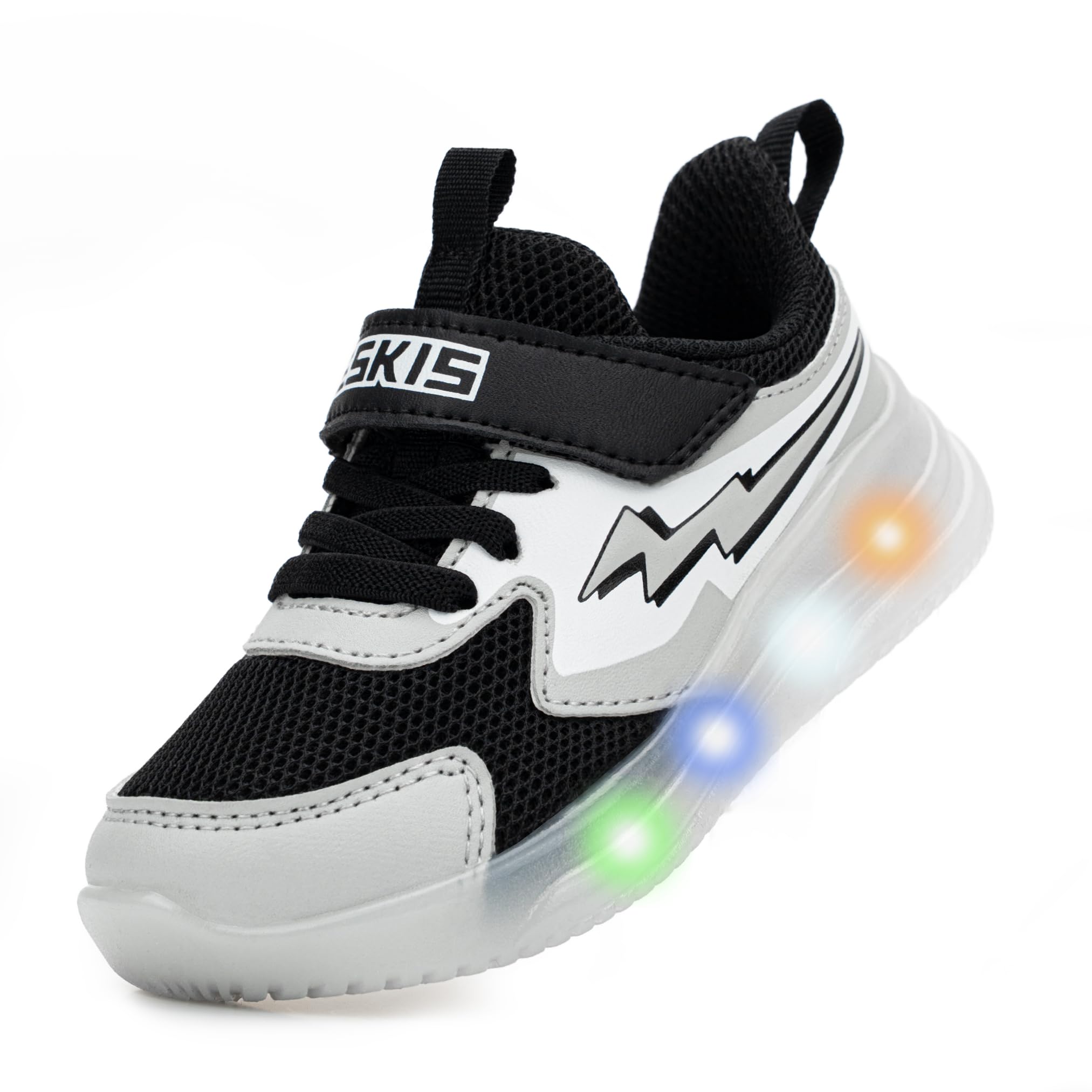 Boys Light Up Shoes Running Sneakers for Toddler and Little Kids