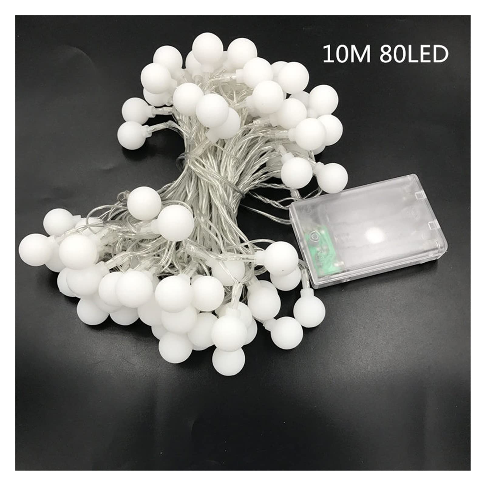Weihnachtsdeko Feenhafte Girlande LED Kugelschnur Lichter Wasserdicht Für Weihnachtsbaum Hochzeit Home Indoor Dekoration Batteriebetrieben Lichterkette Innen