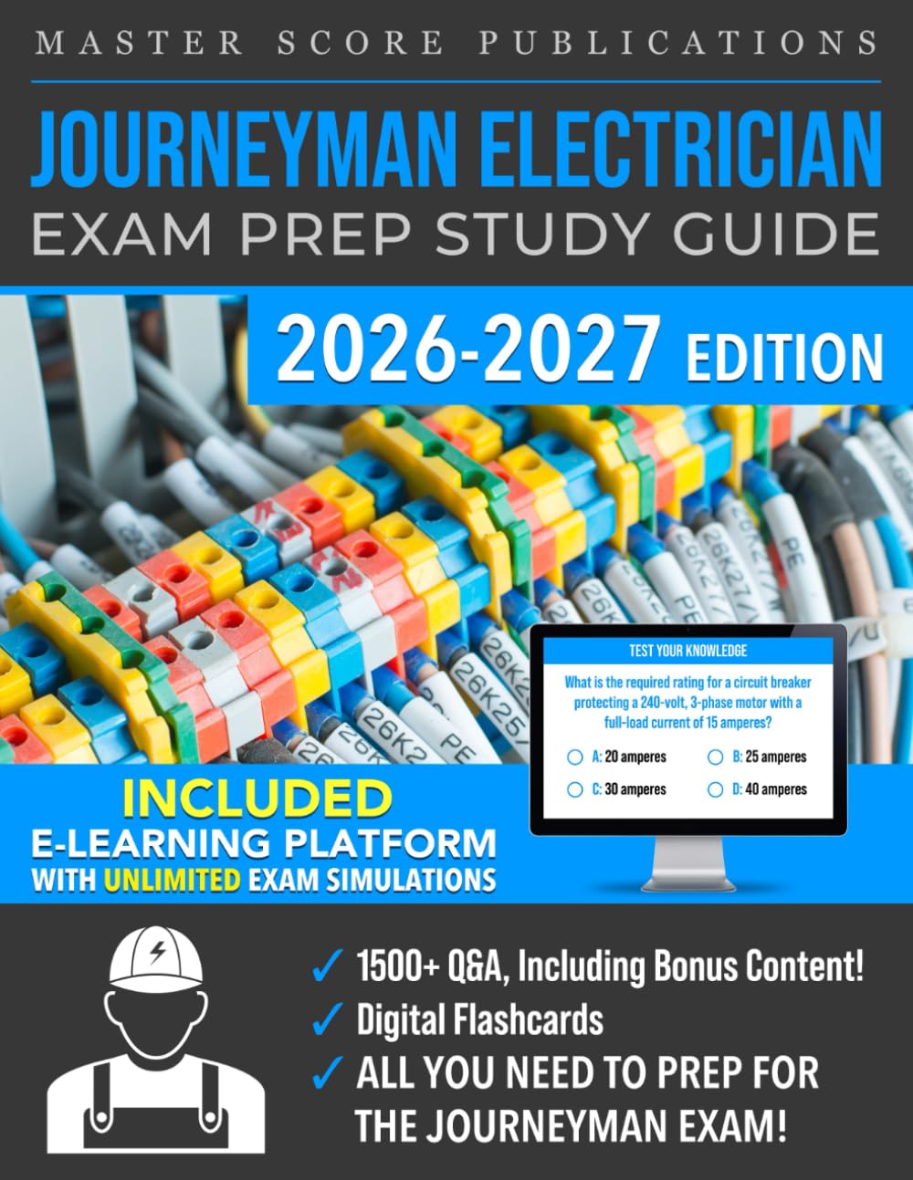 Journeyman Electrician Exam Prep Study Guide: All-in-one Handbook to Pass the Test with Confidence